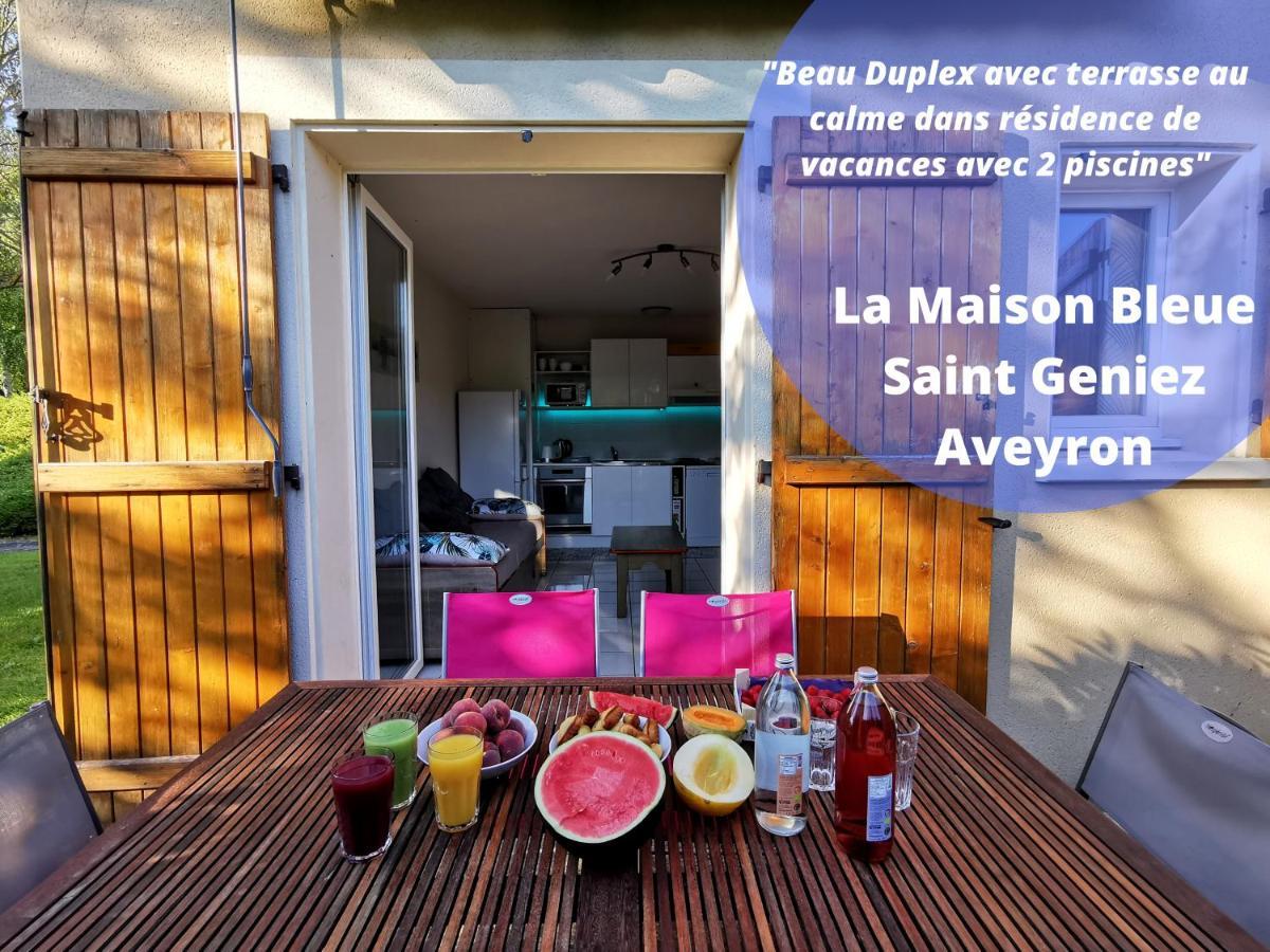 Appartamento Maison mitoyenne piscines chauffées et tourisme vert Saint-Geniez-dʼOlt Esterno foto