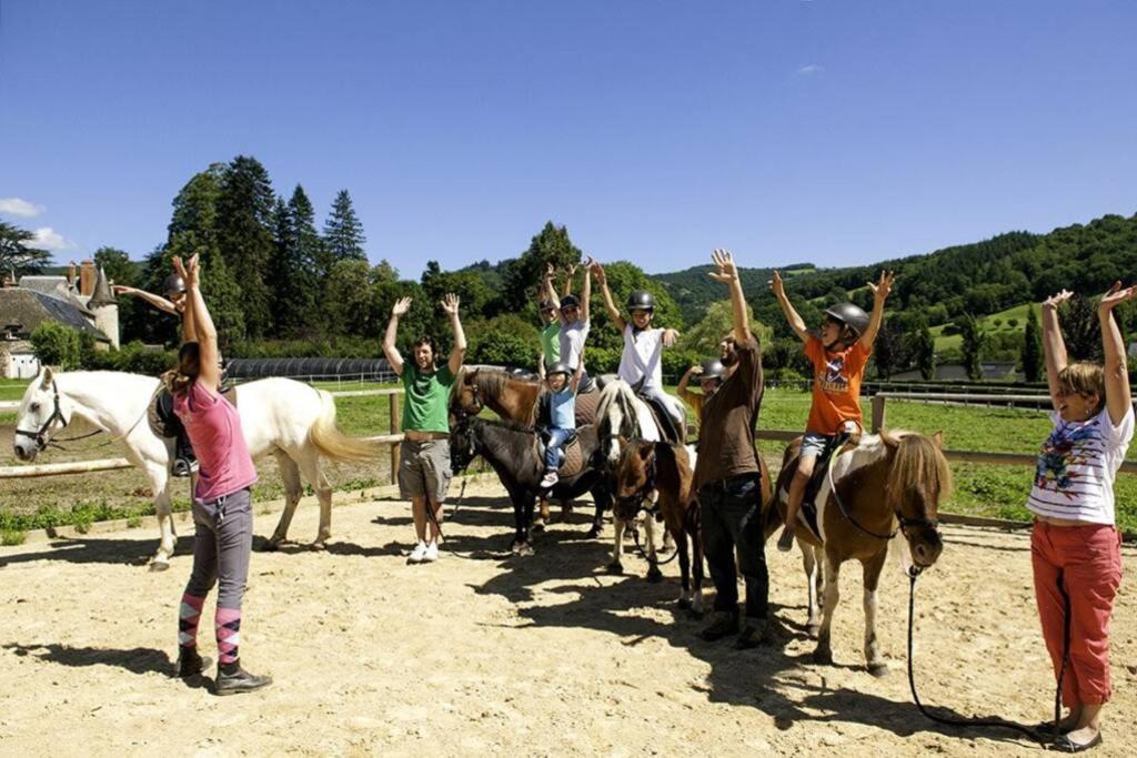 Appartamento Maison mitoyenne piscines chauffées et tourisme vert Saint-Geniez-dʼOlt Esterno foto