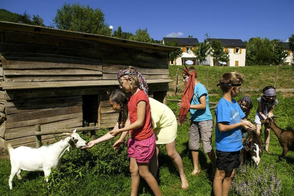 Appartamento Maison mitoyenne piscines chauffées et tourisme vert Saint-Geniez-dʼOlt Esterno foto