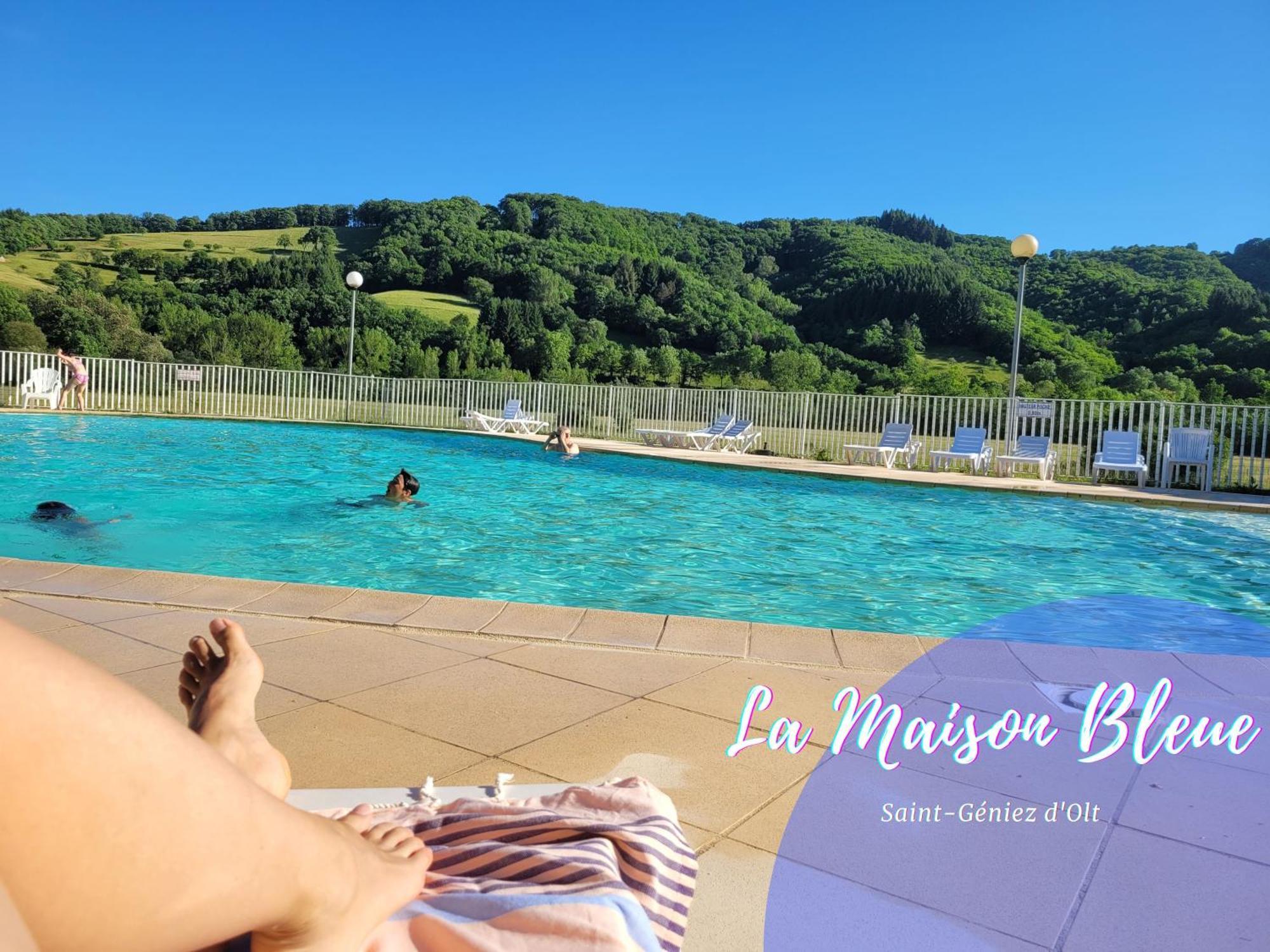 Appartamento Maison mitoyenne piscines chauffées et tourisme vert Saint-Geniez-dʼOlt Esterno foto